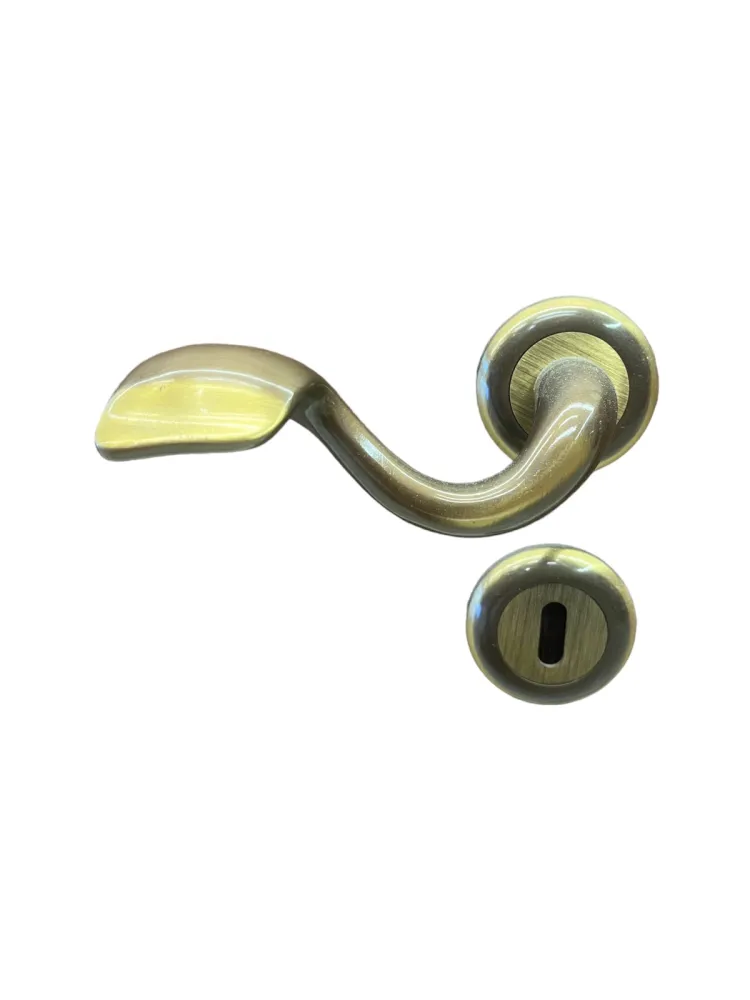 DOOR HANDLE KEOPE BRASS