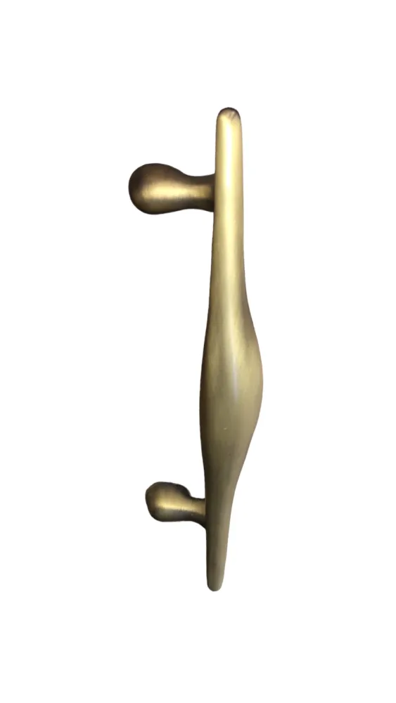 PULL HANDLE CORALLO MAT BRASS