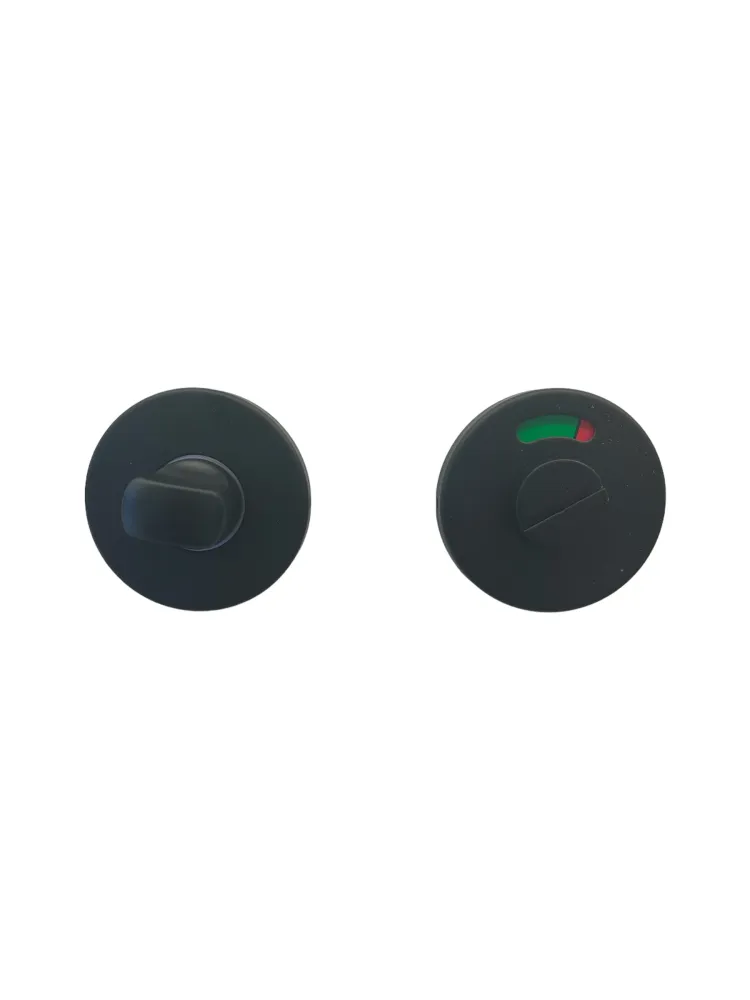 INDICATOR ROUND MAT BLACK