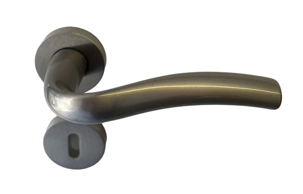 DOOR HANDLE SIENA MAT NICKEL