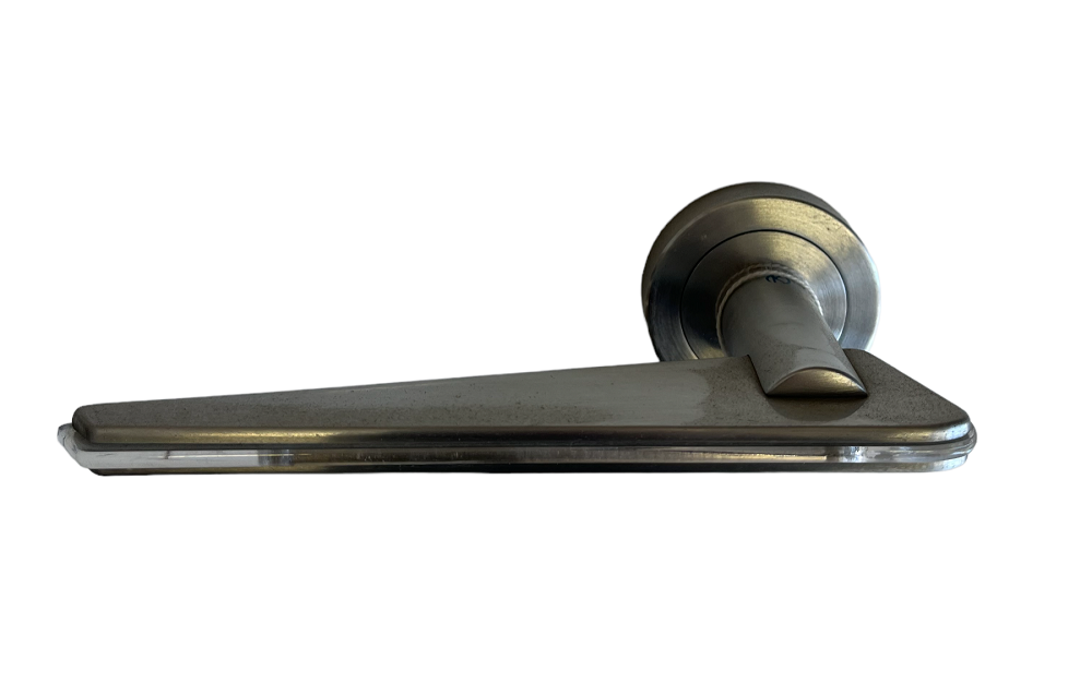 DOOR HANDLE TRATTO MAT CHROME