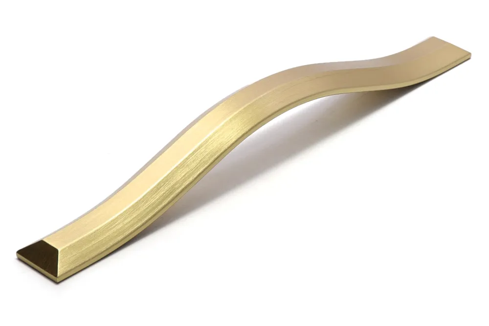 CABINET HANDLE art.: 631.22b 192mm / 215mm MAT GOLD