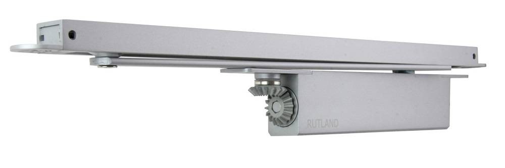 CONCEALED DOOR CLOSER RUTLAND ITS.11204 silver