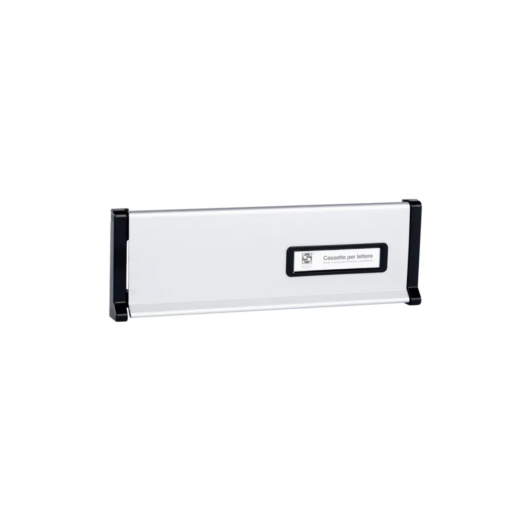 LETTER PLATE SILMEC 266X90mm ALUMINIUM