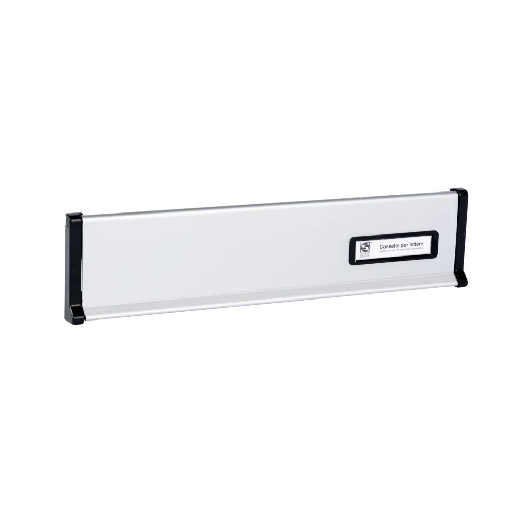 LETTER PLATE SILMEC 376x90mm ALUMINIUM