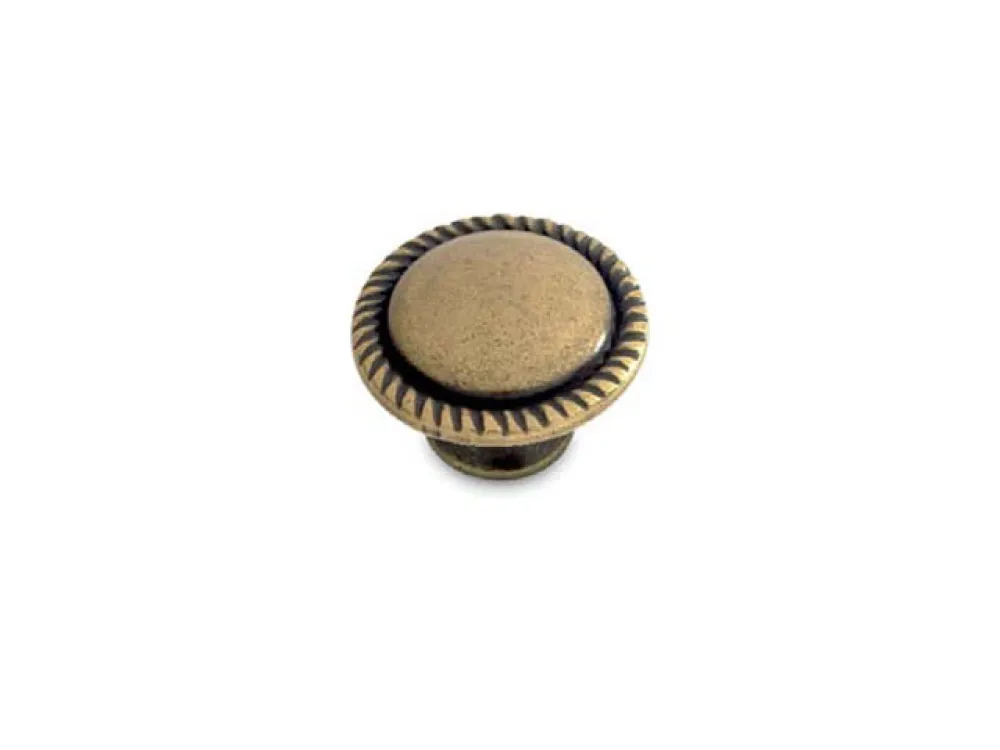 CABINET KNOB art.: P/2812 MAT BRASS