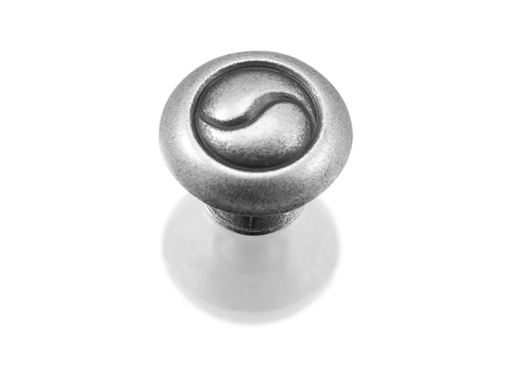 CABINET KNOB art.: P/1994 ANT.SILVER