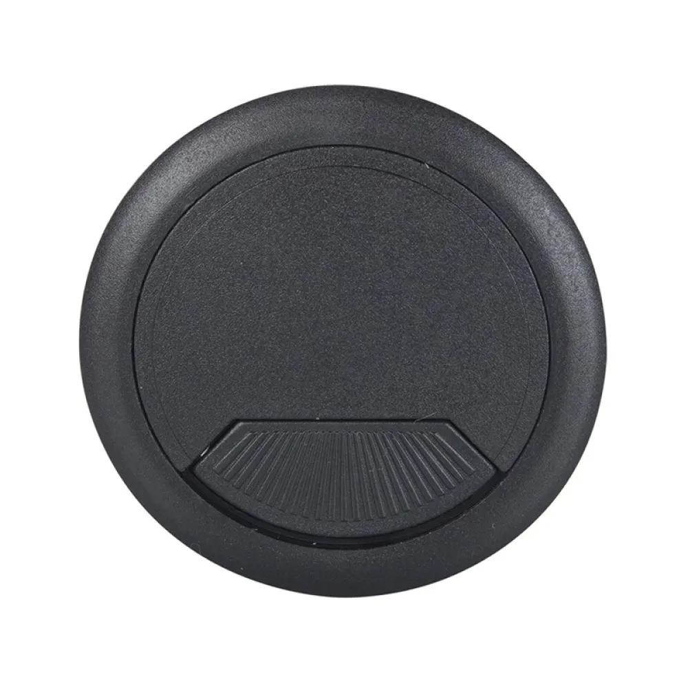 PLASTIC CABLE GROMMET D=60mm BLACK