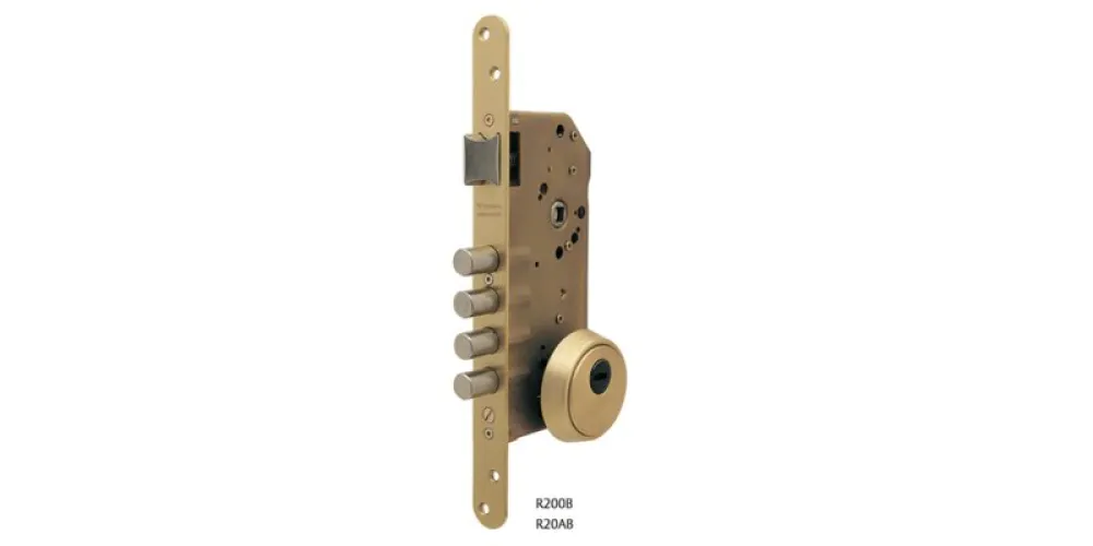 SINGLE POINT SECURITY LOCK TESA GOLD