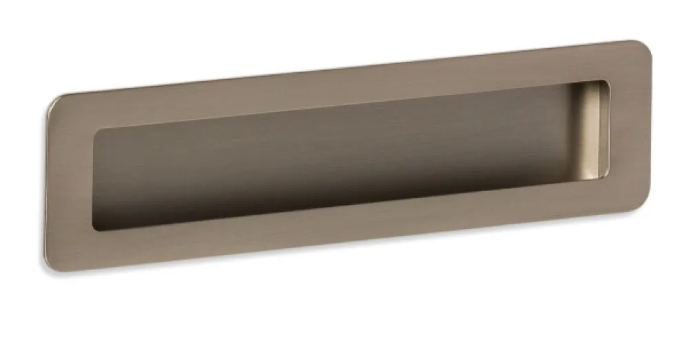 RECESSED HANDLE art.: LOW cc192mm-L206mm ΝΙΚ.ΜΑΤ