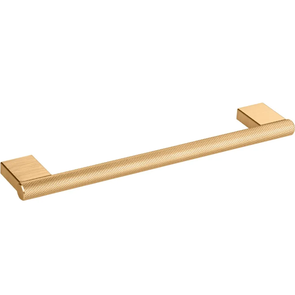 FURNITURE HANDLE GRAF2 cc=256mm BRUSHED BRASS