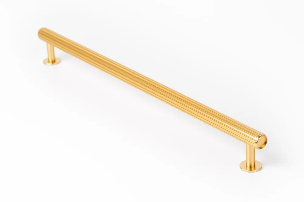 FURNITURE HANDLE RILLE cc=320mm / L=350mm GOLD