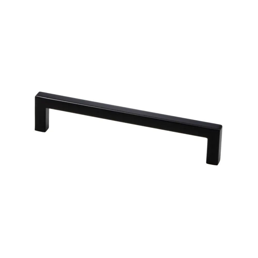 FURNITURE HANDLE U cc128mm-L136mm BLACK MAT