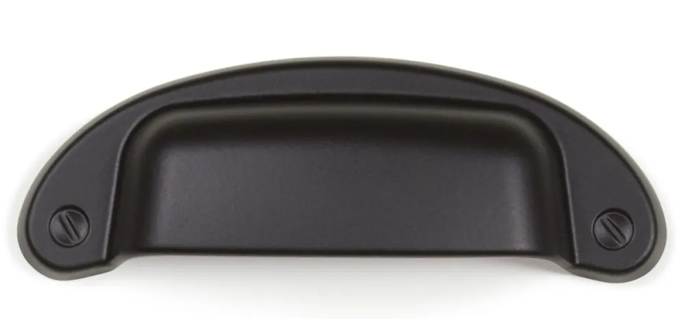 FURNITURE HANDLE PETRA cc=64mm BLACK