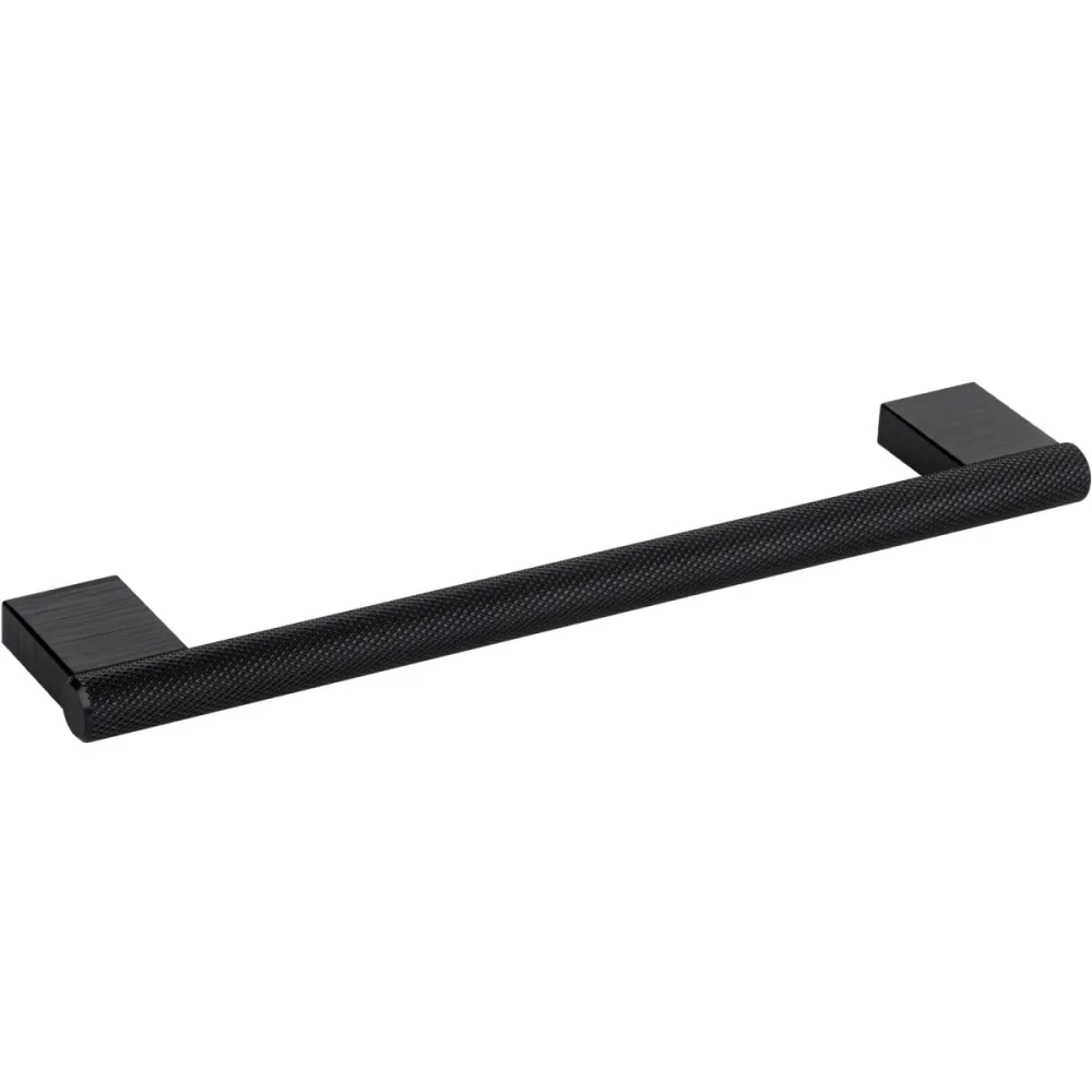 FURNITURE HANDLE GRAF2 cc=160mm BLACK ΜΑΤ