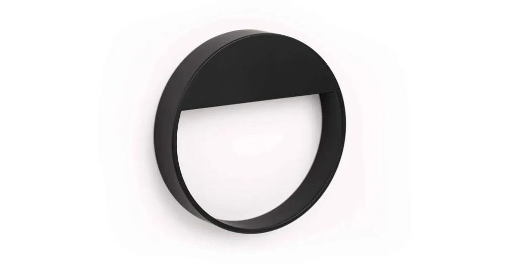 FURNITURE HANDLE BAU cc=64mm D90mm BLACK ΜΑΤ