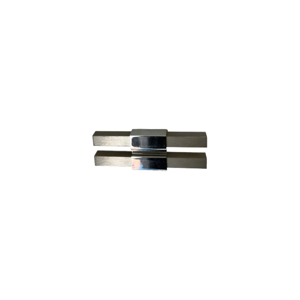 CABINET KNOB art.: 44135 L=80mm MAT NICKEL / CHROME