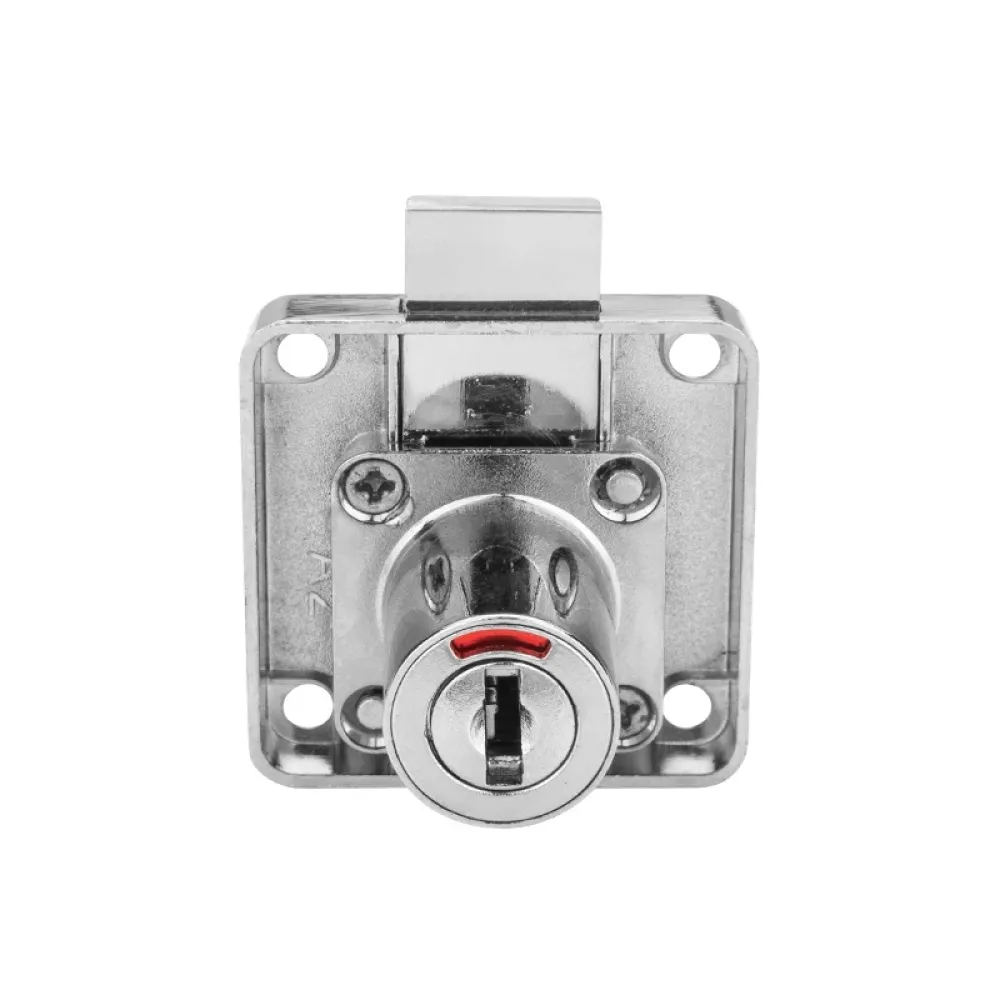RIM LOCK WITH INDICATOR / WAVE KEY - CHROME
