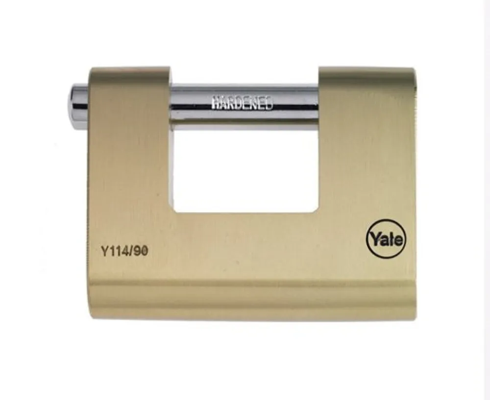 RECTANGULAR YALE PADLOCK 90MM
