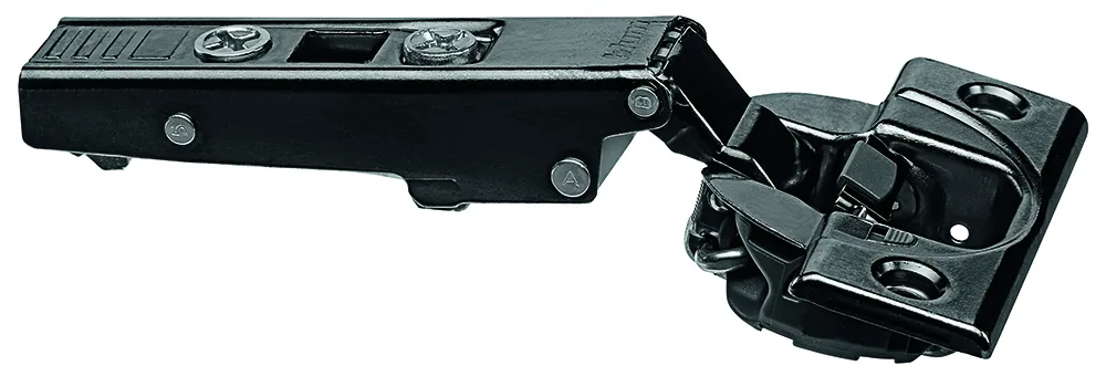 CLIP TOP / Blumotion - Hinge 110 degrees full overlay application - Onyx Black