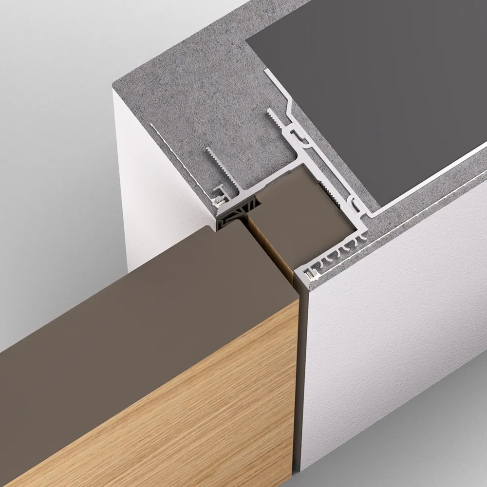 KIT FRAME PROFILE TUT45 27520X1100mm - DOOR LEAF 45/50/56mm - OUTWARD OPENING DO