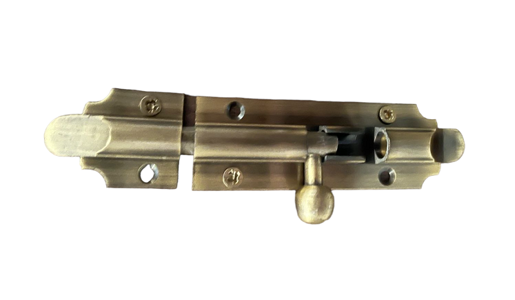 BARREL BOLT art.: GB0914 - 15cm BRASS