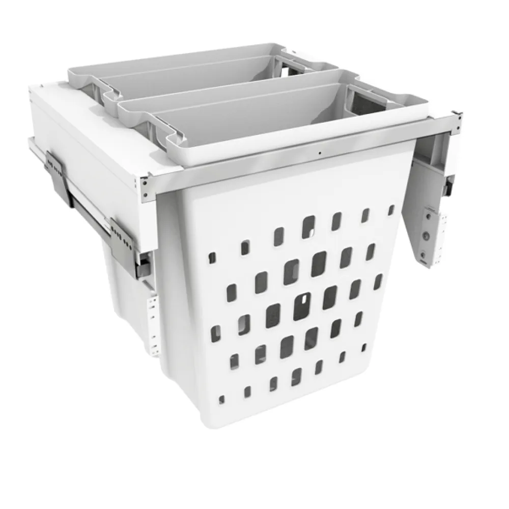 PULL-OUT LAUNDRY SYSTEM art.:580PL - BASE 600mm - 2x40L