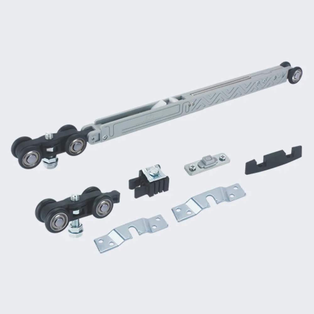 SET OF ONE SLIDING DOOR ACCESSORIES WITH ONE SOFT CLOSE (without the track)