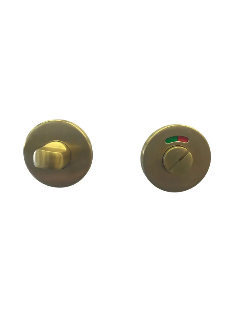 INDICATOR ROUND PVD MAT GOLD