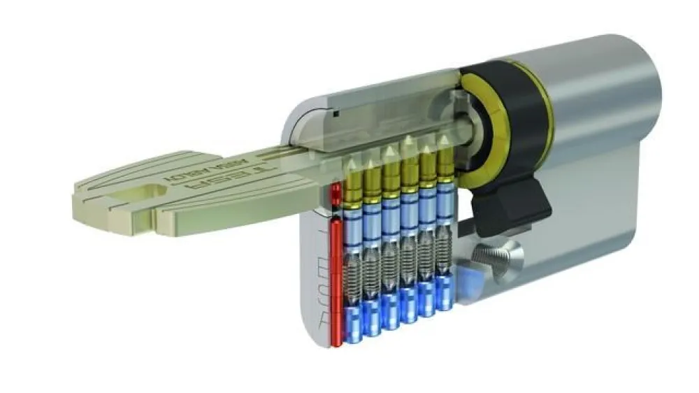 SECURITY CYLINDER TESA T60 (5 keys) 30-100mm