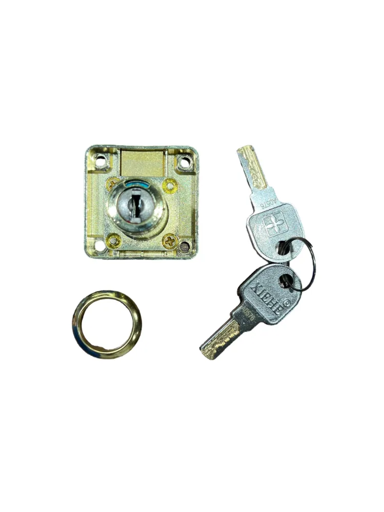 RIM LOCK WITH INDICATOR / WAVE KEY - GOLD