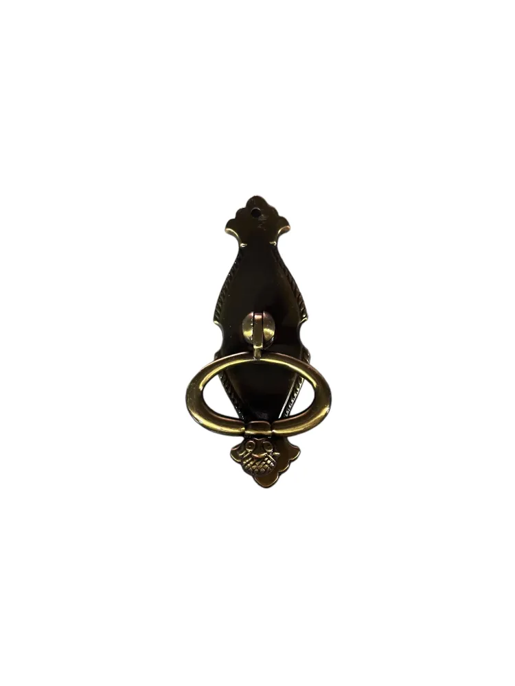 CABINET KNOB on PLATE art.:26.N1 BRASS