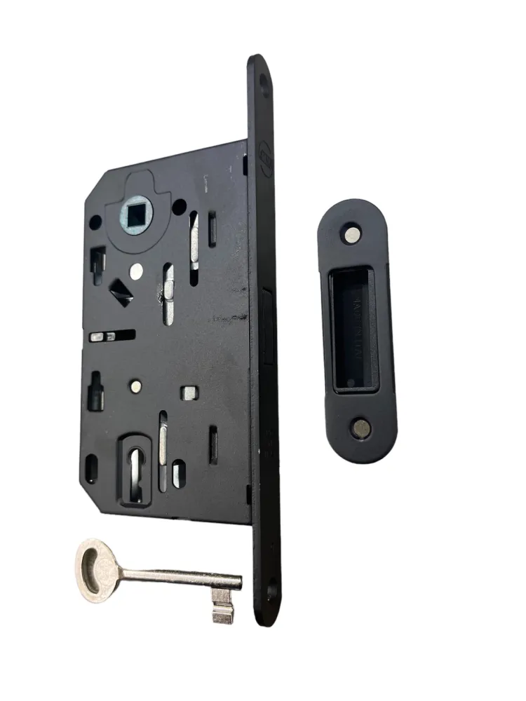 QM LOCK - MAGNETIC - KEY TYPE / BLACK