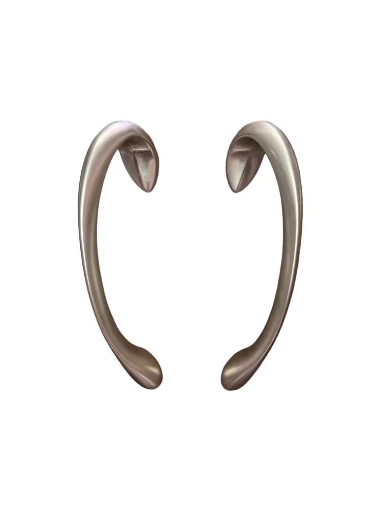 CABINET HANDLE art.: 295 / 128mm MAT NICKEL - RIGHT