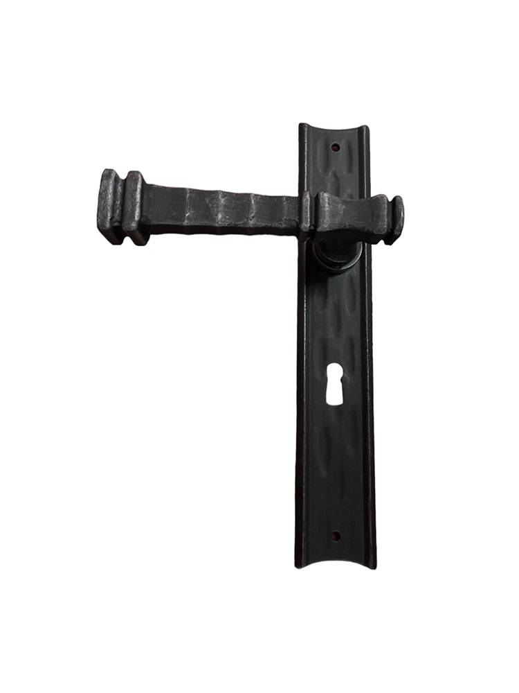 DOOR HANDLE ON PLATE art.: 2220/M ANTIQUE BLACK