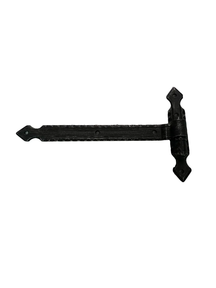 HOOK & BAND HINGE Galbusera 200mm ANTIQUE BLACK