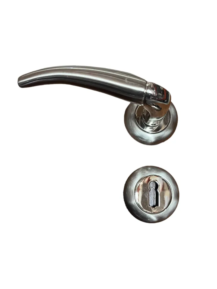 DOOR HANDLE art.: 6634 MAT NICKEL / CHROME