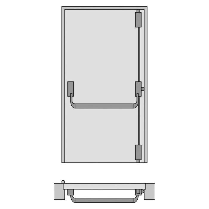 MINISTAR PANIC EXIT SET - 3 LOCKING POINTS