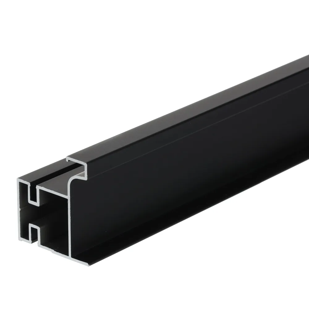 VERTICAL GOLA SINGLE GRIP PROFILE 2.6meters BLACK