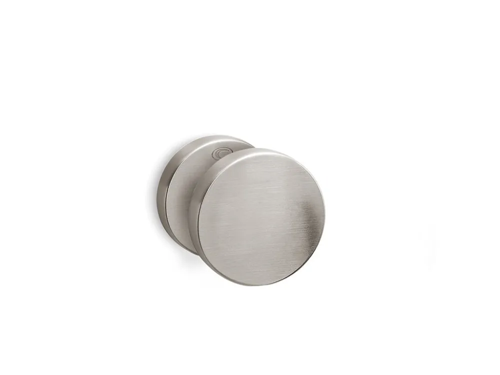 DOOR KNOB CONVEX art.: 697P (FIXED) MAT NICKEL