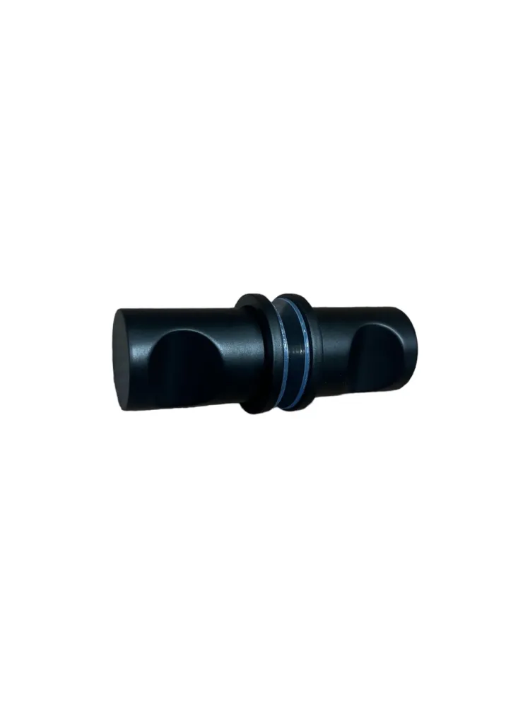 SHOWER DOOR KNOB SET D25xH33.5mm MAT BLACK