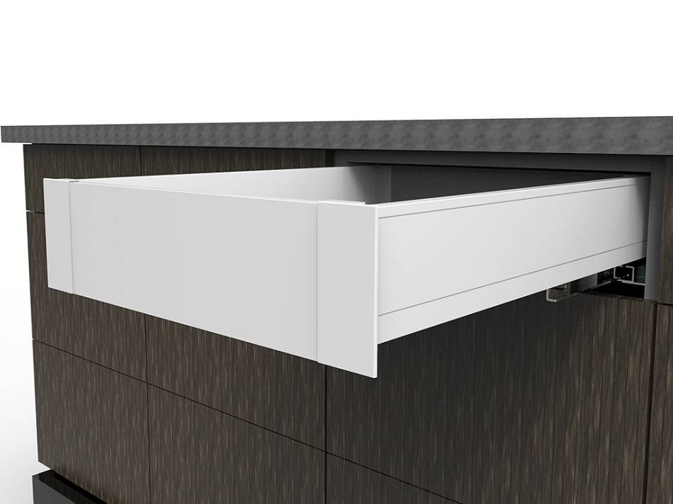 INNER SHALLOW DRAWER SLIM WHITE W=>70cm