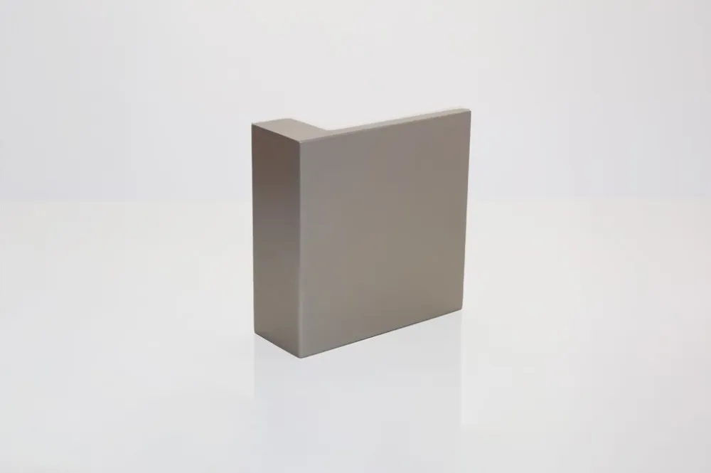 DOOR KNOB art.: 1389P 130X130mm C57 - DARK INOX