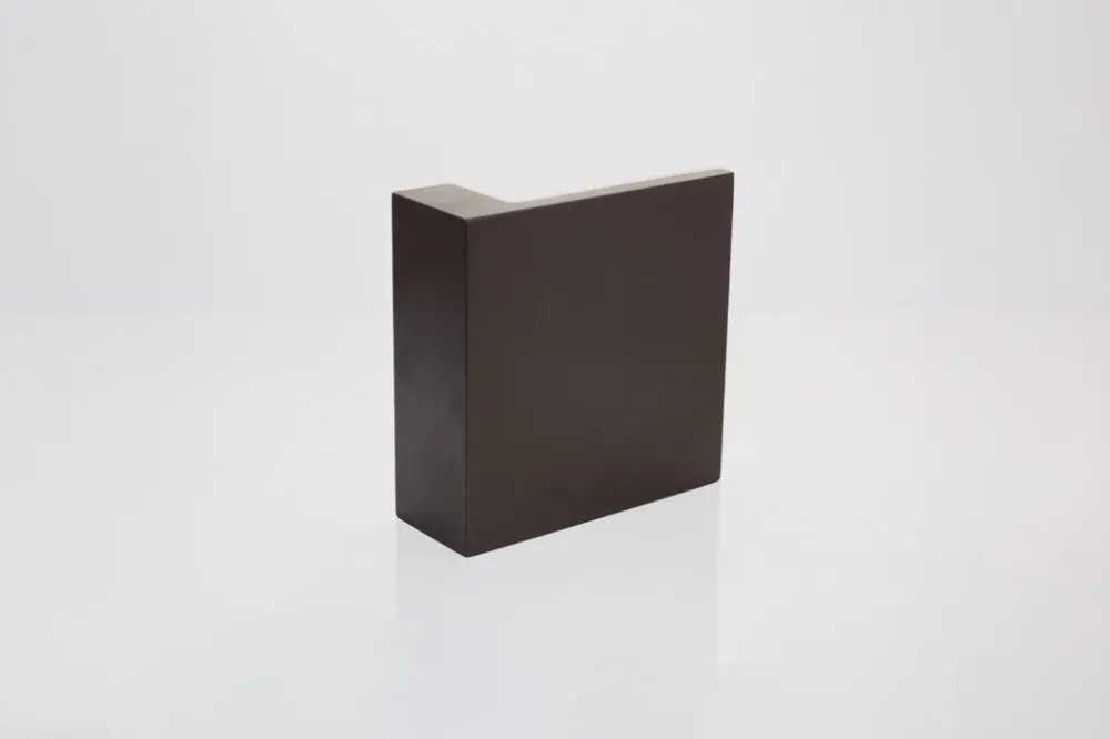 DOOR KNOB art.: 1389P 130X130mm MAT BLACK