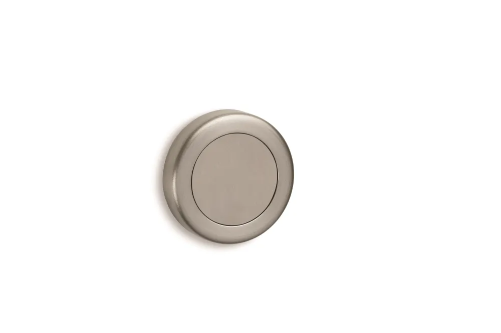 BLIND ESCUTCHEON ROUND MAT NICKEL