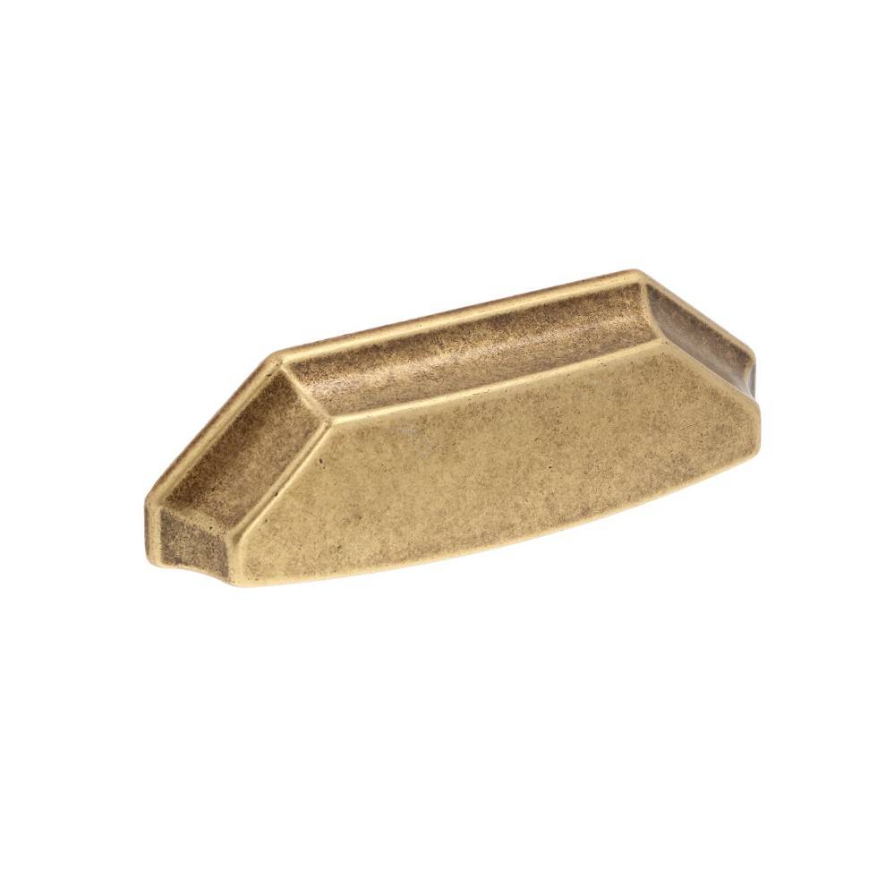 CUP HANDLE art.:832 cc96mm / L=133mm MAT BRASS