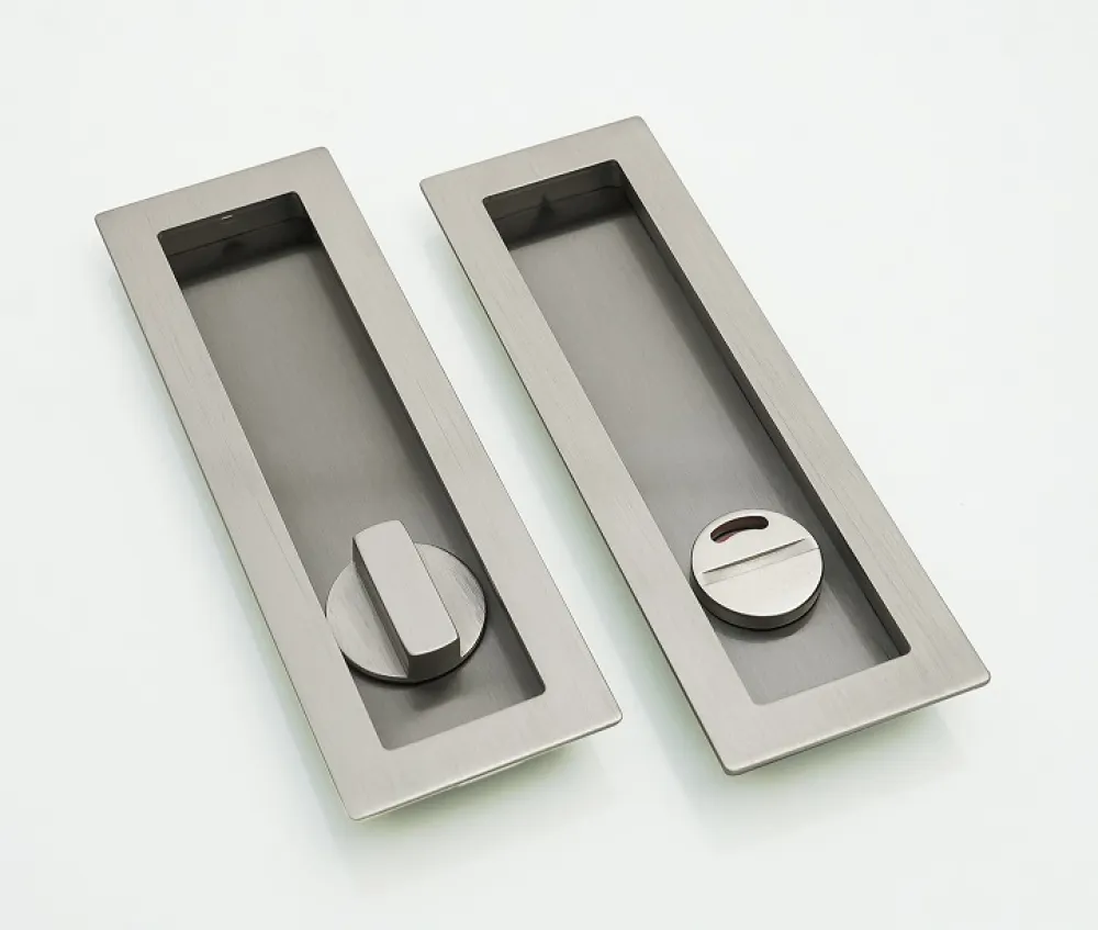 RECESSED SLIDING HANDLE KIT - WC - art.: 1507 MAT NICKEL