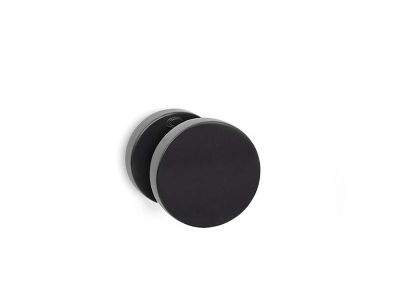 DOOR KNOB art.: 697-62 MAT BLACK RIGHT