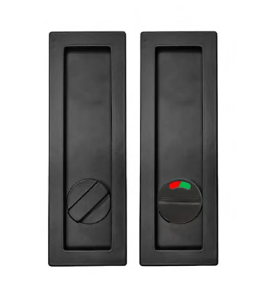 RECESSED SLIDING HANDLE KIT - WC - art.: 1507 MAT BLACK