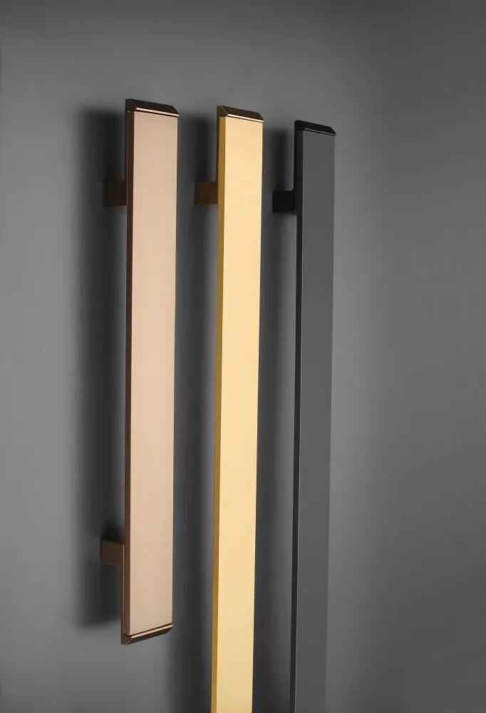 PULL HANDLE art.: 11480 cc=600 L=750mm GOLD/PVD GOLD